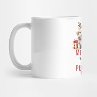 Labrador Mistletoe Wishes & Puppy Dog Kisses Mug